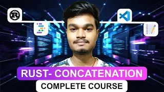Rust Complete Course: String Concatenation | #16