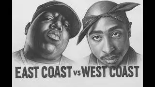 East Coast vs  West Coast The Deadly 90s Rap War