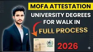Mofa Islamabad Ma Walk in Pay Appointment Mill Jati He ? | Mofa Documents Attested
