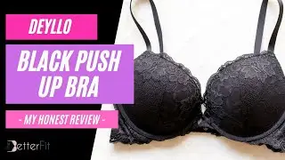 HONEST review of the Black Deyllo Push Up Lace Bra