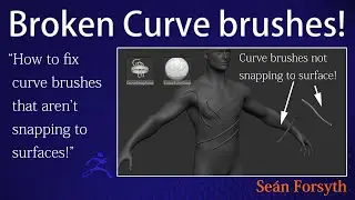 Возникли проблемы с кривыми кистями, которые не прикрепляются к поверхности? Это решение.