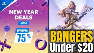 15+ потрясающих игр дешевле 20 долларов! | Новогодние предложения PSN 2026