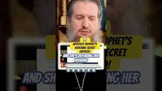 Apostate Prophet&rsquo;s SHOCKING Secret Exposed‼️ #religion #christian #apostateprophet
