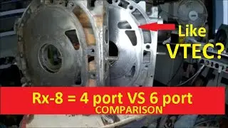 Сравнение Rx-8 13B-MSP с 4-портовым и 6-портовым модулями (VTEC???)