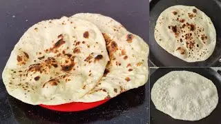 तंदुरी रोटी | घरच्याघरी गॅसवर इस्ट न वापरता अगदी ढाबा स्टाईल तंदुरी रोटी | Tanduri roti recipe