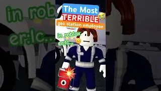 The MOST TERRIBLE ERLC GAS STATION EMPLOYEE On #Roblox ⛽