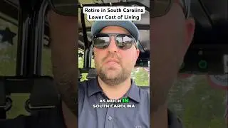 Retire in South Carolina: Lower Cost of Living #shorts
