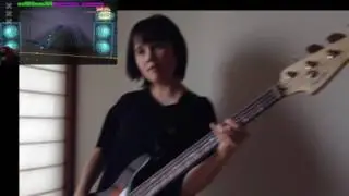 Audrey Plays bass - Rocksmith - Shut Up and Dance  - WALK THE MOON ロックスミス