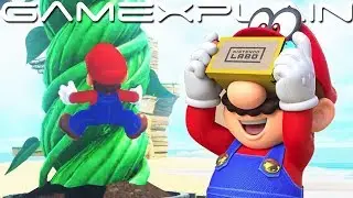 Super Mario Odyssey VR Mode Gameplay - Full Playthrough! (Direct Feed)