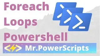 For Each loops in Powershell