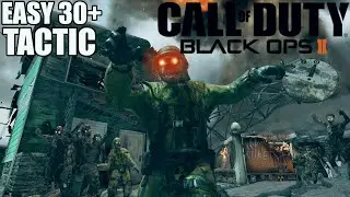 BLACK OPS 2 ZOMBIES NUKETOWN Round 30+ No Commentary Gameplay in 2022