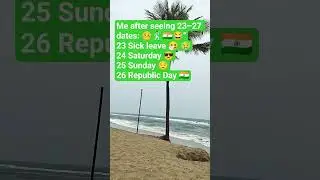 &ldquo;Weekend plan: Drive. Beach. Repeat.&rdquo;&ldquo;Office off, beach on 🏖️&rdquo;#beach#weekend#trip#travel#vibes#reels