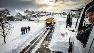 HOA Fined Me For Slow Snow Removal — So I Canceled Their Contract And Left Them Trapped Overnight