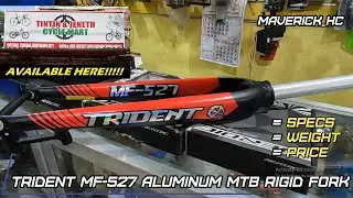 TRIDENT MF-527 Aluminum MTB Rigid Fork available at Tintin & Jeneth's Cycle Mart