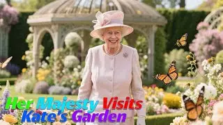 Her Majesty Visits Kate&rsquo;s Garden at the Chelsea Flower Show | Emotional Stories
