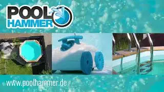 Poolhammer Poolroboter Snapper 5200 Saugroboter Bodenreiniger f&uuml;r Pools bis 25 m&sup2;