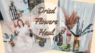 Dried Flowers Haul (Dried Flowers Arrangement)