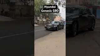 Chennai&rsquo;s Rare Hyundai Genesis G80 🖤 #hyundai #genesis #genesisg80 #luxurycars #shorts #chennai 😍