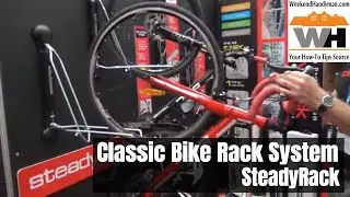 Steadyrack Classic Bike Rack Fat Tire Wall Mount Storage System | Weekend Handyman
