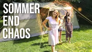 Gro&szlig;familientrubel: Zelt&uuml;bernachtung, Aufr&auml;umen, Dachdrama & Tomaten&uuml;berraschung