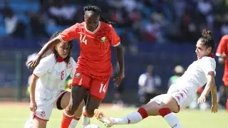 🔴LIVE: KENYA vs TUNISIA 2026 WOMEN AFCON QUALIFIER