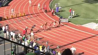 TCU's Kolby Listenbee 10.03 2015 NCAA Championship Final
