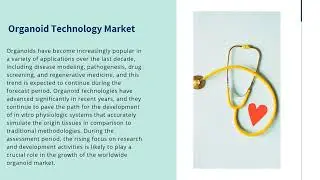 Organoid Technology Market Growth Analysis and Future Insights 2027 | Industry Data Analytics | IDA