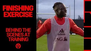 #REDDEVILS | Nations League 2020-2021 | Finishing exercise at training