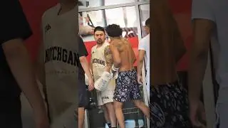 He didn&rsquo;t know he was picking a fight with a UFC fighter #ufc