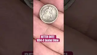 1854-O Seated Liberty dime! Got one of these?