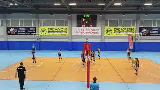 Kuzey Yıldızları & Mavi Yıldızlar Yıldız Kız Final A Gurubu maçı 2.set (25-22)