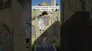 Skating the Church Window Gap IRL 🔥