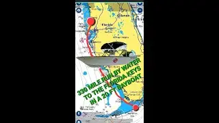 2 pirates in a 20 ft bay boat travel 330 miles to the Florida Keys....