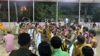 POV Chenda Melam at Ananthasayaneshwara Temple | Muhamma Alappuzha
