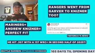 Rangers went from Mitch Garver to Andrew Knizner too? Why Mariners following suit is PERFECT fit