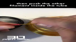 How To Connect 3D Filament Pieces Together