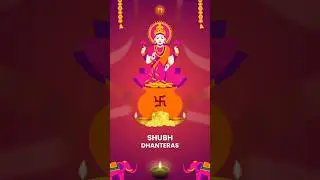 Shubh Dhanteras Animation Design | Happy Dhanteras 2025#canvadesign #dhanteras #animation