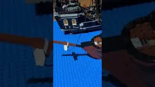 Pirates of the Caribbean Black Pearl, vs interceptor #pirates#legopirates#lego