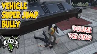 Супер-прыгающий автомобиль Bully — GTA V (полицейская версия)