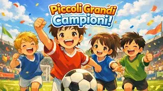 🎶 Piccoli Grandi Campioni! ⚽ Il calcio per bambini 🥅 come gioco, scuola di vita e lavoro di squadra