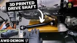 Rapid Printing CUSTOM Test Adapters for our 1400HP AWD DEMON Powertrain: NTF Ep17