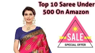 Sarees below 500 in Amazon