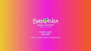 Postcard Drums | Eurovision Song Contest 2024 Theme Song 🇸🇪