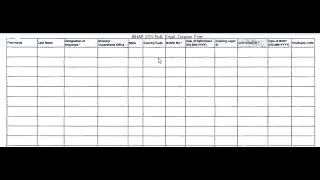 Bihar Government Bulk Email creation Form