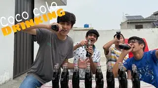 Coco cola drinking challenge // With crazy punishments