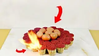 Experiments! 30000 matches vs egg, crazy experiments at home । new experiment 2018