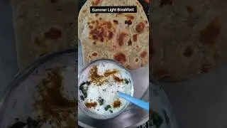 Light Summer Breakfast #breakfast #breakfastrecipe #breakfastideas #summer #curd #curdrecipe #food