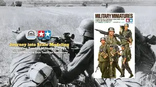 Unboxing Tamiya German Machine Gun Team on Maneuver [Unboxing]