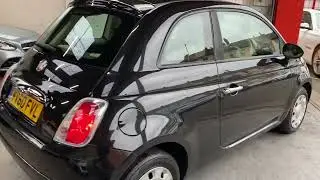 Fiat 500 2010 black