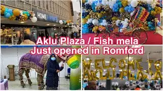 Aklu Plaza | | New super shop in England |  Romford Fish Mela.